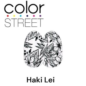 3 FOR $35: COLOR STREET Nail Strips - Haku Lei